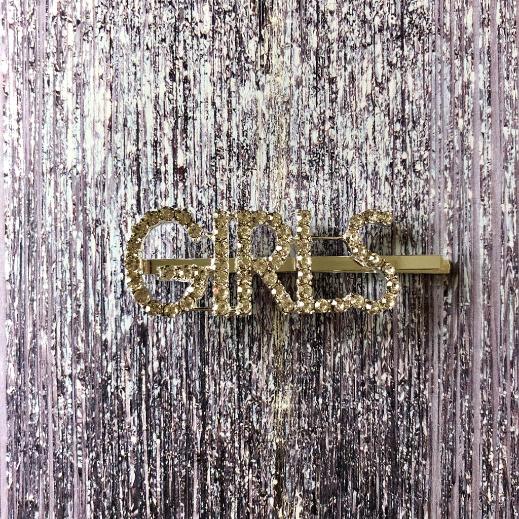 RHINESTONE GIRLS HAIR CLIP - Celeb Threads