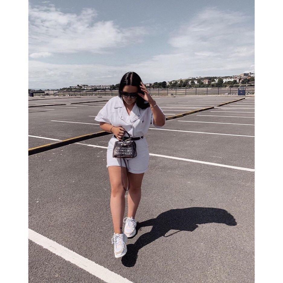 KIKI BLACK UN VOYAGE GRAFFITI BAG SMALL - Celeb Threads