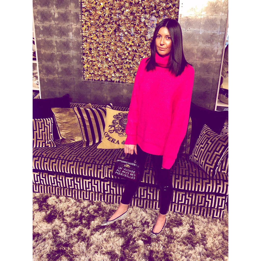 KIKI BLACK UN VOYAGE GRAFFITI BAG SMALL - Celeb Threads